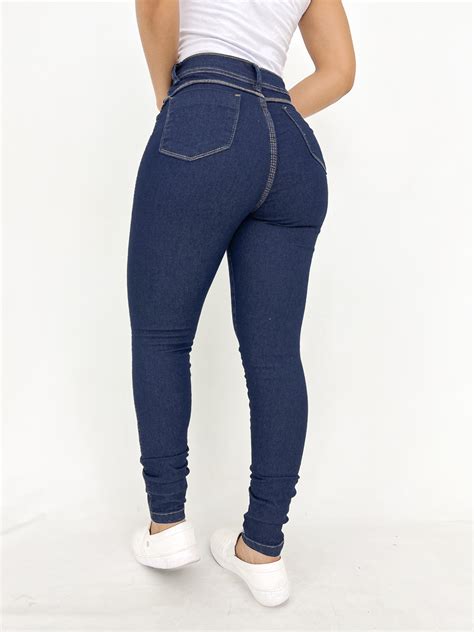 CALÇA FEMININA JEANS ESCURO LYCRA CONTROUZE Lojas Bras a número