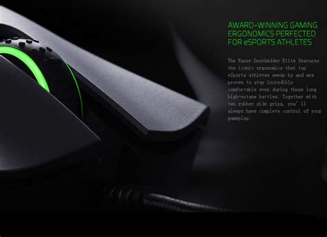 Razer Deathadder Elite Ergonomic Wired Gaming Mouse