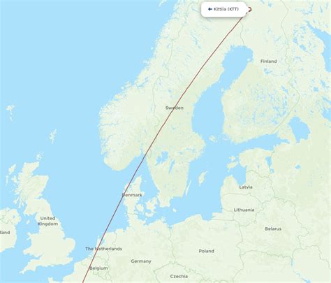 Flights From Clermont Ferrand To Kittila Cfe To Ktt Flight Routes