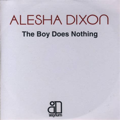 Alesha Dixon - The Boy Does Nothing (2008, CDr) | Discogs