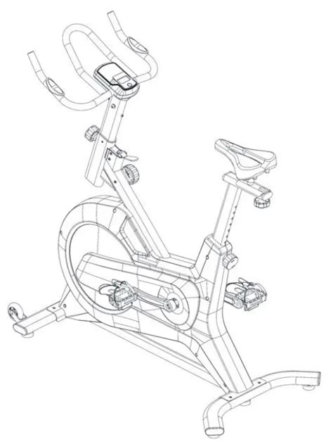 FORTIS SK 600XL FSMSK600XLA Magnetic Flywheel Spin Bike User Manual