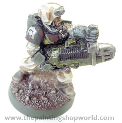 How to paint Warhammer 40k plasma gun glow effect | The Painting Shop