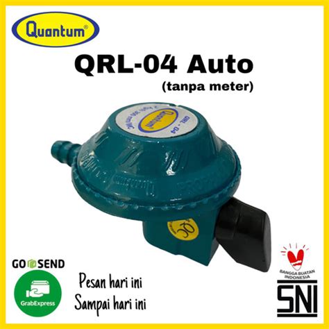 Jual Regulator Gas Quantum Tekanan Rendah Qrl 04 Auto Tanpa Meter