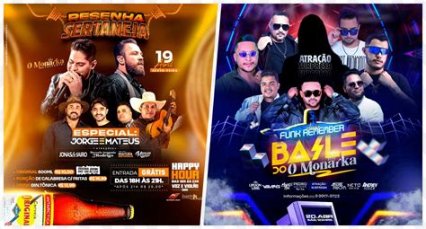 Eventos Vai Ter Sertanejo E Baile Funk Neste Final De Semana No O