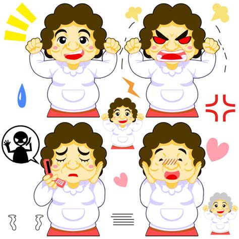 Angry Aunt Illustrations Royalty Free Vector Graphics And Clip Art Istock