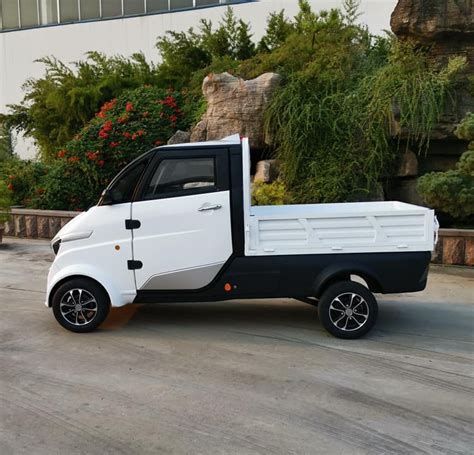 China Chinese Low Speed 50km/h Mini Electric Truck Pickup Freezer For Adult Manufacturers ...