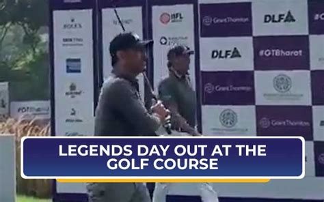 Watch World Cup Winning Skippers Kapil Dev And Ms Dhoni Play Golf