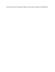 Course Hero! - I found this document and thought you might like it ... 