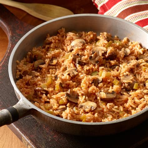 Mushroom Rice Pilaf Recipe From H E B