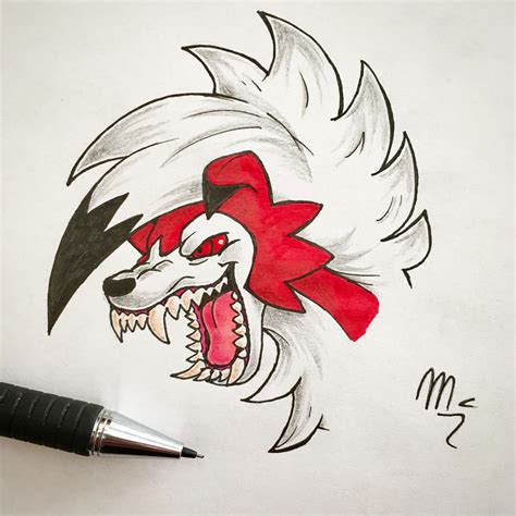 Lycanroc Midnight Form By Thebootanuki97 On Deviantart