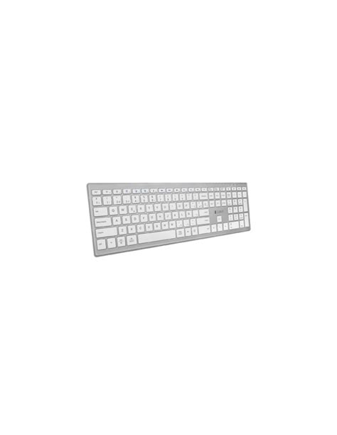 TECLADO SUBBLIM BLUETOOTH PURE EXTENDED SILVER