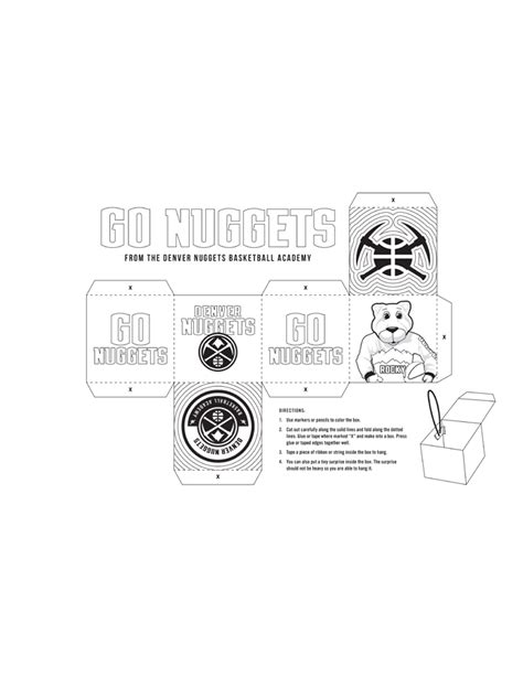 Denver Nuggets Coloring Pages