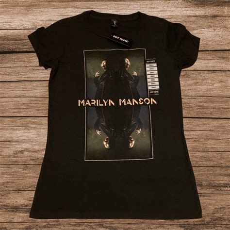 Hot Topic Tops Marilyn Manson Pale Emperor Shirt Goth Nine Inch Nails Kittie Rob Zombie
