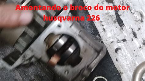 Como Amontar Motor Da Ro Adeira Husqvarna Youtube