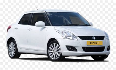 Swift Dzire Car White, HD Png Download - vhv