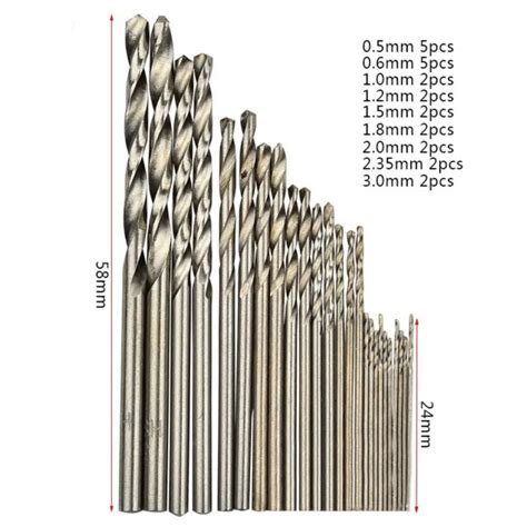 OUTIL MÈCHE PERCEUSE Vise Pivotant Droit Puissance Tige 25Pcs Pratique