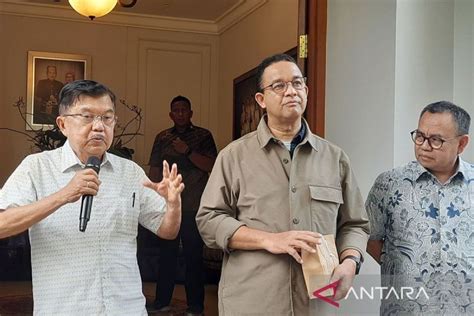 JK Dukung Anies Amin TKN Semoga Makin Adem ANTARA News