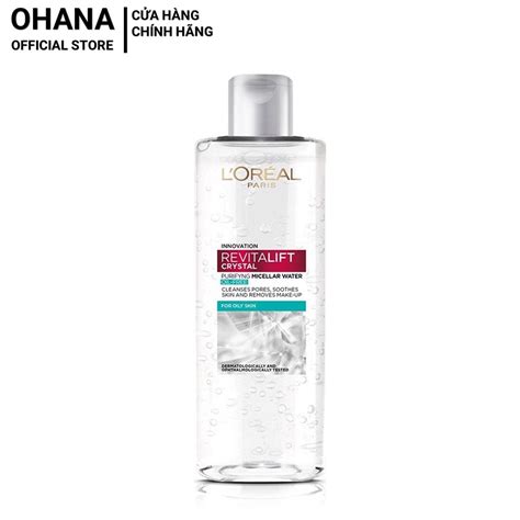 Nước Tẩy Trang Cho Mọi Loại Da L Oreal Paris 3 in 1 Micellar Water