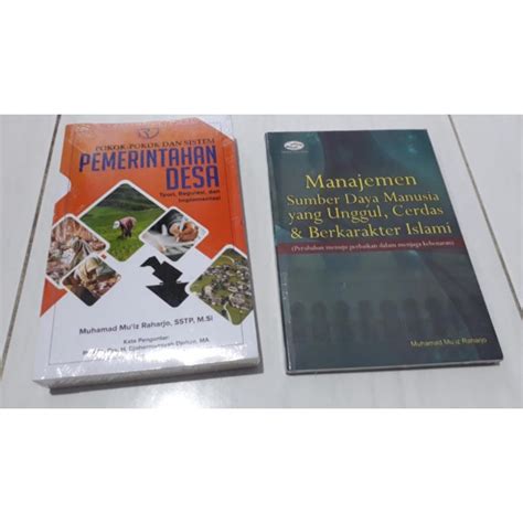 Jual Buku Pokok Pokok Dan Sistem Pemerintahan Desa Dan Manajemen Sdm