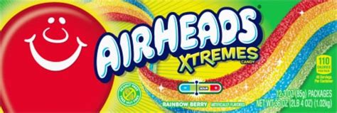 Airheads® Rainbow Berry Xtremes Candy, 12 ct / 3 oz - QFC