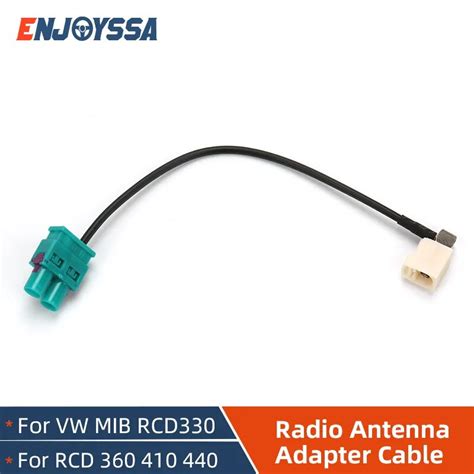 Adaptateur De C Ble D Antenne Radio Fakra Ii Femelle Vers M Les