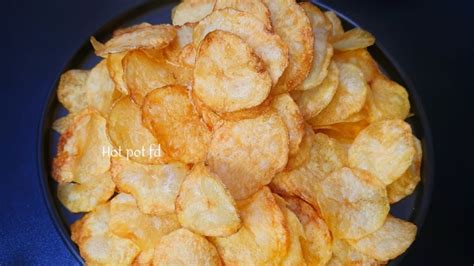 How To Make Crispy Potato Chips At Home World Easiest Way To Make