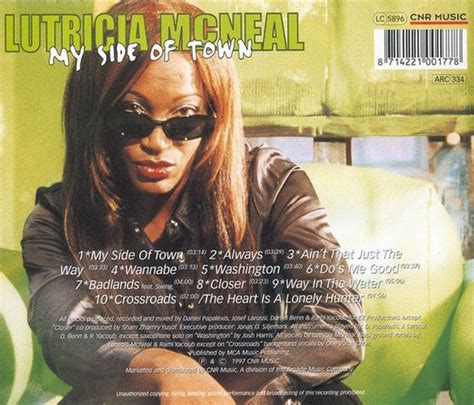 Lutricia Mcneal My Side Of Town Lutricia Mcneal CD Album