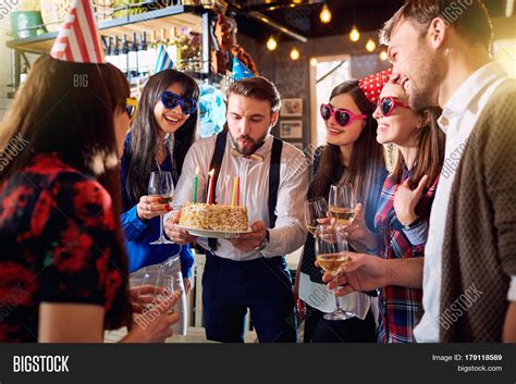 Friends Birthday Party Image And Photo Free Trial Bigstock