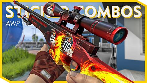 Awp Wildfire Sticker Crafts Csgo 2022 Youtube