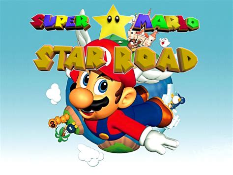 Super Mario Star Road 64 (Wallpaper) by kangourou26220 on DeviantArt