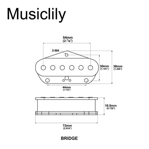 Artec Black Tra Bk Alnico Standard Bridge Pickup K For Tele