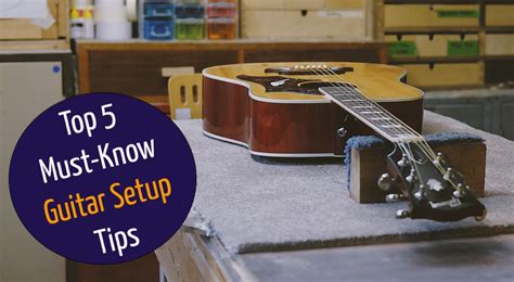 Top 5 Must-Know Guitar Setup Tips - Humbucker Soup