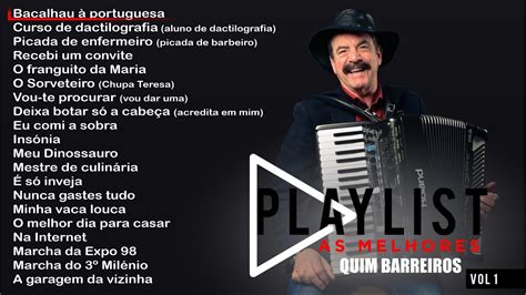 Quim Barreiros Playlist As Melhores Full Album YouTube