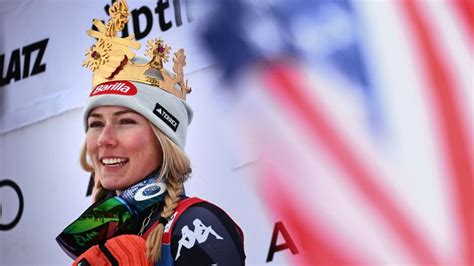 Skier Mikaela Shiffrin Secures 83rd World Cup Win To Break Lindsey Vonn