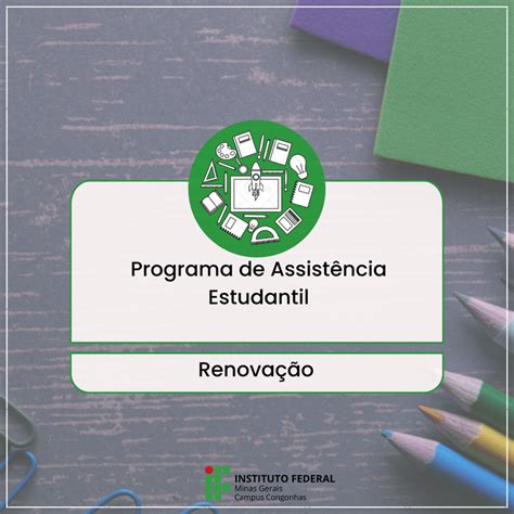 Renova O Da Bolsa Perman Ncia Do Programa De Assist Ncia Estudantil