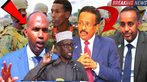 Deg Deg Daawo Sheikh Sharif Oo La Saftay Farmaajo Kiska Ikran Tahlil