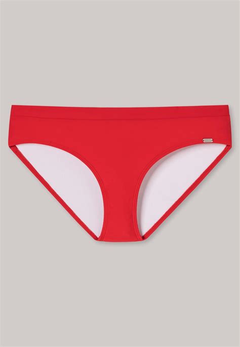 SCHIESSER Bikini Damen Panty Bikinislip Rot Mix Match Nautical Rot Sherlin West