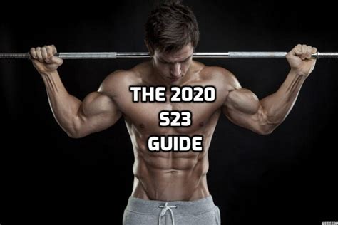 S23 SARM Review: Benefits, Dosage, Results | April 2024 - sarmguide