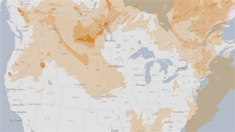 Maps Tracking Air Quality And Smoke From Canada And Us Wildfires