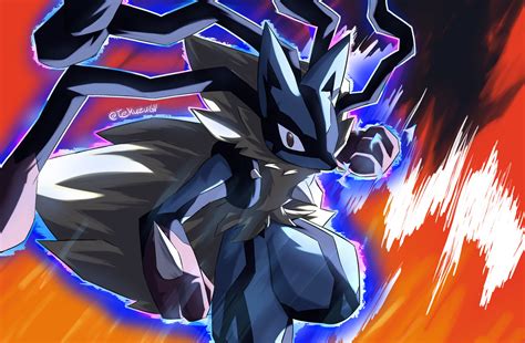 Mega Lucario By Tekuzu On Deviantart