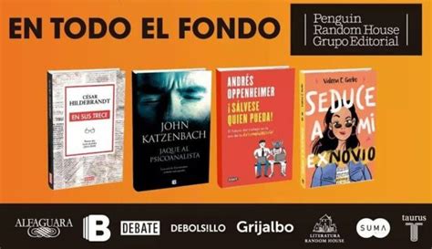 30 De Descuento En Libros De Penguin Random House Hasta El 18 De Noviembre En Crisol Libros A Mí