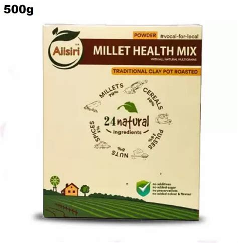 Indian Strawberry 500g Aiisiri Millet Multigrain Health Mix Packaging