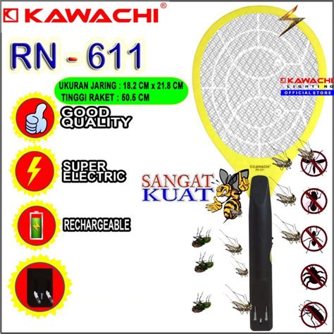 Jual Raket Nyamuk Kawachi RN 611 Tanpa Senter Di Lapak Kawachi Bukalapak