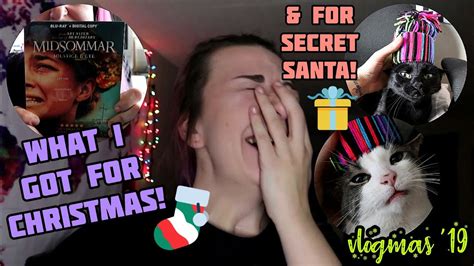 WHAT I GOT FOR SECRET SANTA FOR CHRISTMAS VLOGMAS 5 YouTube