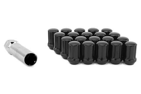 Gorilla Small Diameter Aluminum Closed End Black Lug Nuts 12x125 Universal Rallysport Direct