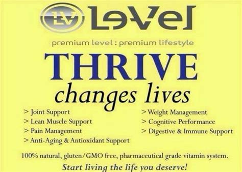 Mariebrashaw Le Vel Thrive Life Thrive Experience Thrive