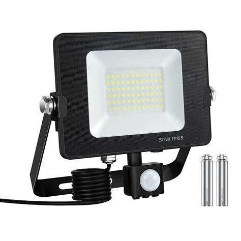 Buy Motion Sensor Outdoor Security Light Totofac 50w 5000lm Led Floodlights With Pir Sensor