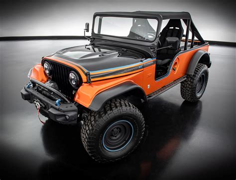 Jeep Built An Electric Powered Cj Restomod 4x4 For This Years Sema