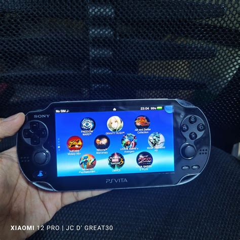 Ps Vita Oled Henkaku Gb Full Of Games Video Gaming Video Game