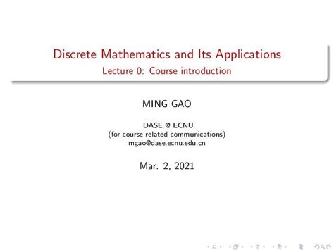 PDF Discrete Mathematics And Its Applicationsdase Ecnu Edu Cn Mgao